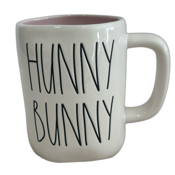Rae Dunn Artisan Collection by Magenta “ Hunny Bunny “ Embossed Ceramic Mug. - Picture 10 of 10